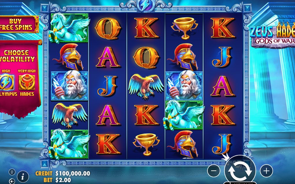 Zeus vs Hades – Gods of War