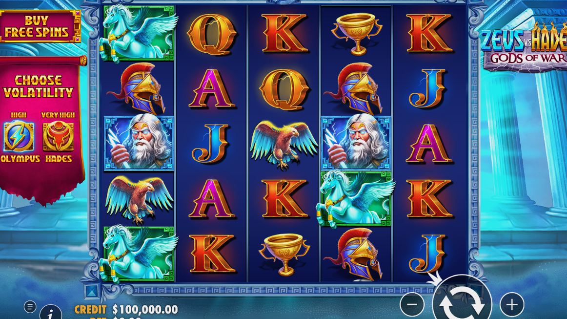 Zeus vs Hades – Gods of War