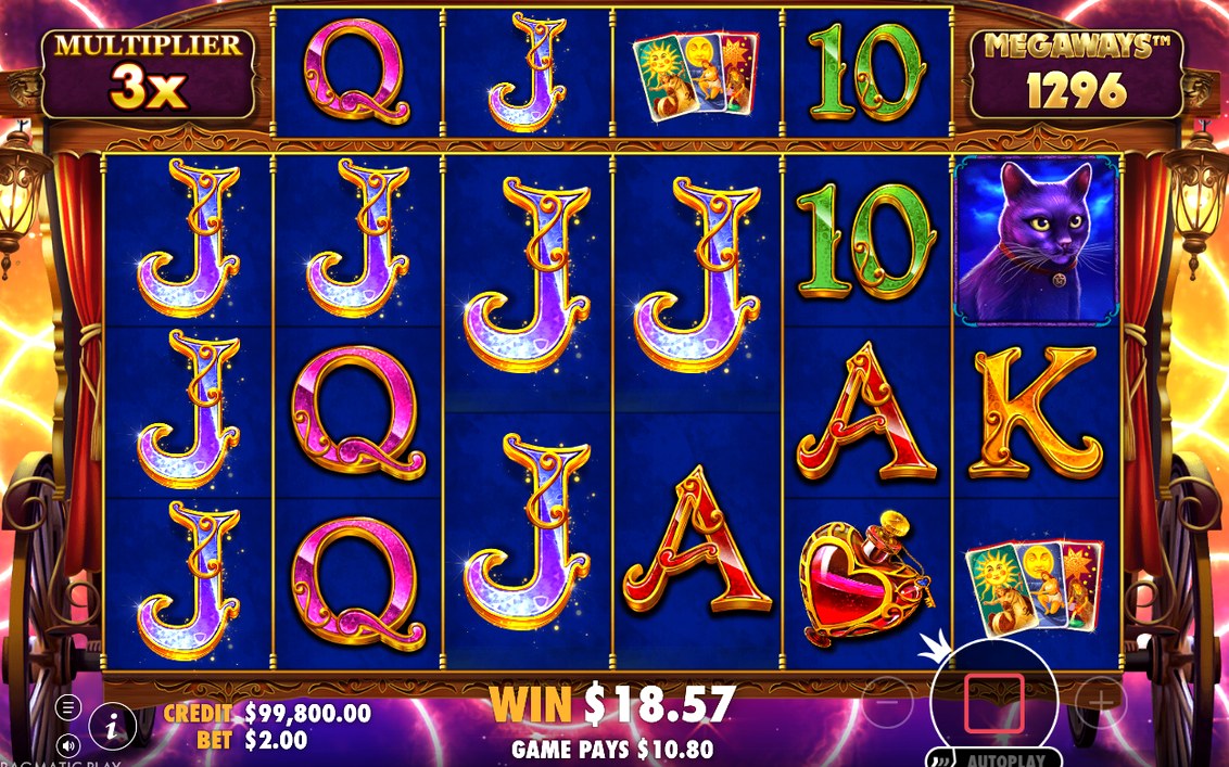 Free Spins-rundan med vald multiplikator över hela vinsten